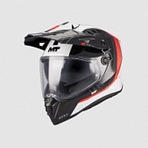 Шлем MT Track SV Nomad A15 Black/White/Red
