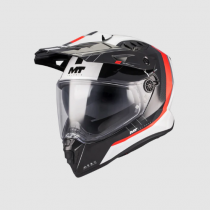 Шлем MT Track SV Nomad A15 Black/White/Red