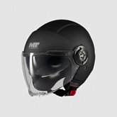 Шлем MT Viale SV S B Pure A1 Black Matt