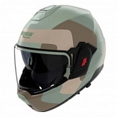 Шлем Nolan N120-1 Omocromo Green/Braun/Beige