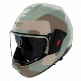 Шлем Nolan N120-1 Omocromo Green/Braun/Beige