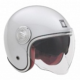 Шлем NOX Heritage Solid White