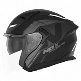 Шлем NOX N130 Klint Black/Grey/White