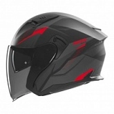 Шлем NOX N130 Myst Black/Red