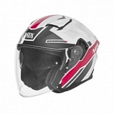 Шлем NOX N130 White/Pink