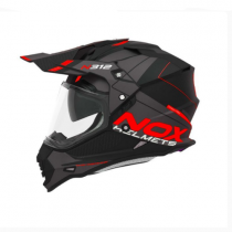 Шлем NOX N312 Black/Red