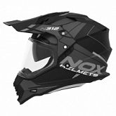 Шлем NOX N312 Black/Silver