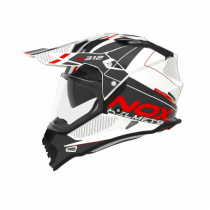 Шлем NOX N312 Red/White