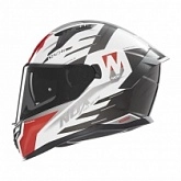 Шлем NOX N401 Crower Black/Red/White