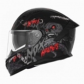 Шлем NOX N401 Zumbi Black/Red