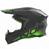 Шлем NOX N634 Gradient Black/Green Neon