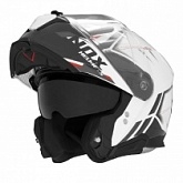 Шлем NOX N967 Synchro White/Red