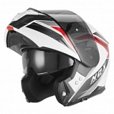 Шлем NOX N968 Shift Black/Red/White