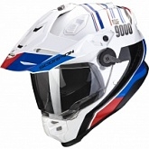 Шлем Scorpion ADF-9000 Air Desert White/Blue/Red