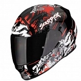 Шлем Scorpion Exo-491 Spector Black/Red