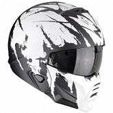 Шлем Scorpion Exo Combat II Marauder Black/White