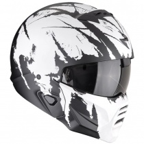Шлем Scorpion Exo Combat II Marauder Black/White