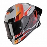Шлем Scorpion Exo-R1 Evo II Air Adrenaline Grey/Red/Orange