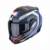 Шлем Scorpion Exo-Tech Cosy Carbon Black/Blue/Red