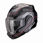 Шлем Scorpion Exo-Tech Pro Commuta Black/Silver/Red
