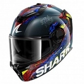 Шлем Shark Spartan GT Pro Carbon Speed-Vib Black/Red/Yellow