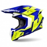 Шлем Airoh Twist 3 Dizzy White/Blue/Yellow