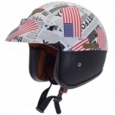 Шлем Awina AIX-027 White/Blue/Red/Black