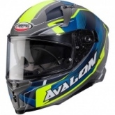 Шлем Caberg Avalon X Optic Black/Blue/Yellow