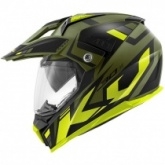 Шлем Kappa KV30 Evo Grayer Dual Black/Green/Yellow