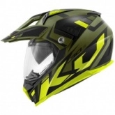 Шлем Kappa KV30 Evo Grayer Dual Black/Green/Yellow