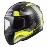 Шлем LS2 FF353 Rapid Carrera HI-Vis Black/Yellow/Grey