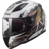 Шлем LS2 FF353 Rapid II Boho White/Black/Pink