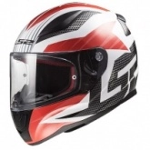 Шлем LS2 FF353 Rapid II Grid White/Red