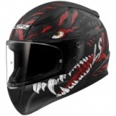 Шлем LS2 FF353 Rapid II Kaiju Black/Red/White