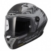 Шлем LS2 FF805 Thunder GP Aero Polar Black Matt