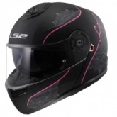 Шлем LS2 FF908 Strobe II Lux Black/Pink