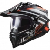 Шлем LS2 MX701 Explorer C Edge Black/Orange