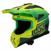 Шлем LS2 MX708 Fast II Duck Green/Yellow