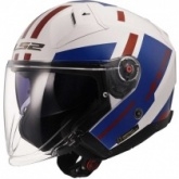 Шлем LS2 OF603 Infinity II Focus White/Blue/Red