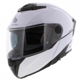 Шлем MT Atom 2 SV Solid A0 White Gloss