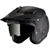 Шлем MT District SV Solid A1 Black Matt