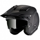 Шлем MT District SV Solid A1 Black Matt