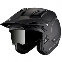 Шлем MT District SV Solid A1 Black Matt