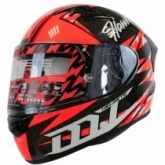 Шлем MT KRE Snake Carbon Hawkers Red/Black/White