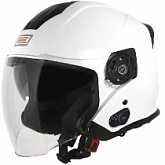 Шлем Origine Palio 2.0 + Bluetooth Solid White Gloss