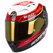 Шлем Scorpion Exo-1200 Air Replica Charpentier Black/White