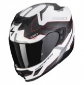 Шлем Scorpion Exo-520 Evo Air Elan White/Silver/Red