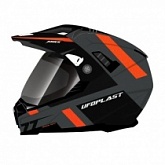 Шлем UFO Aries Black/Grey/Red