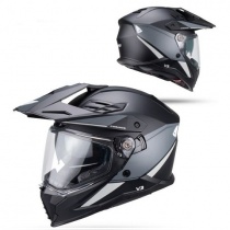 Шлем UFO Cosmos Black/Grey