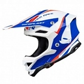 Шлем UFO Diamond White/Red/Blue